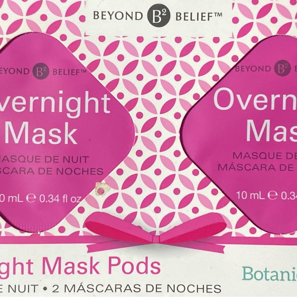 Beyond Belief Botanical Overnight Face Mask Duo NEW